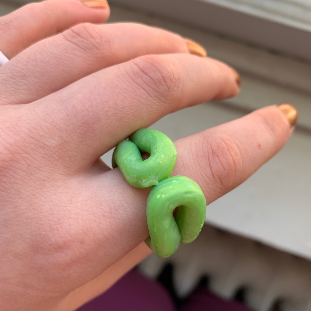 FREE ADD ON - Handmade Clay Ring - size 10.5